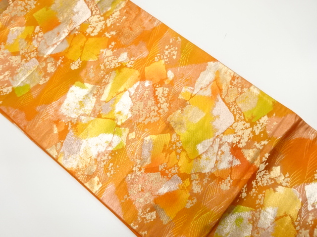 JAPANESE FUKURO OBI / WOVEN SCATTERED FOIL